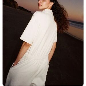 For Days Cream Terry Playsuit S